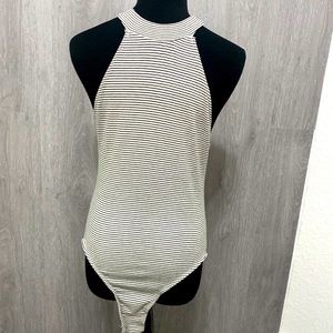 Stripped bodysuit